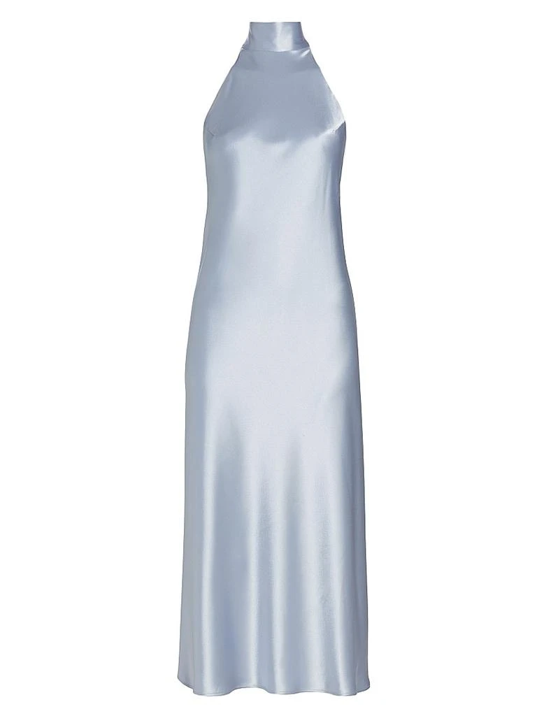 Galvan Bridal Sienna Satin Midi-Dress 1