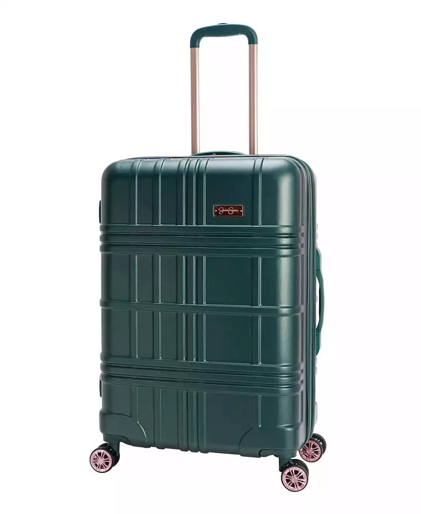 Jessica Simpson Jewel Plaid 3 Piece Hardside Luggage Set 3