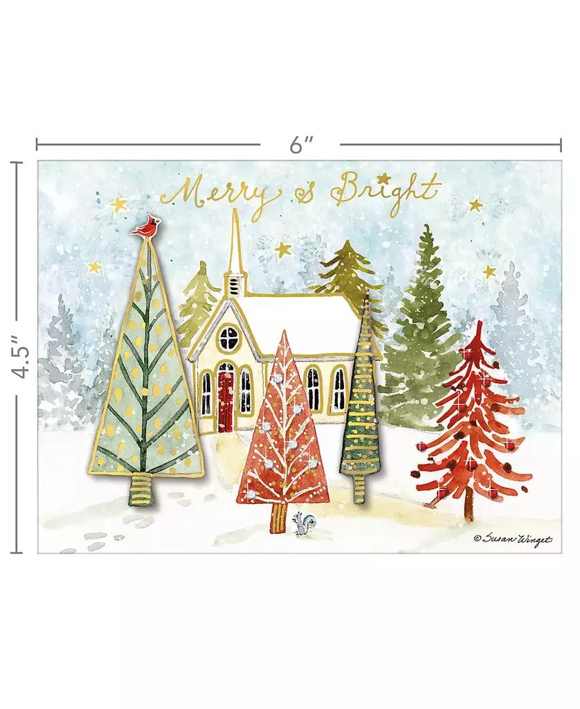 Lang Merry and Bright Blessing Boxed Cards 5