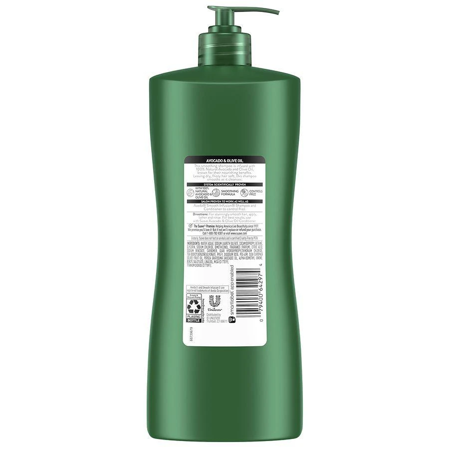 Suave Smoothing Shampoo Avocado + Olive Oil 2