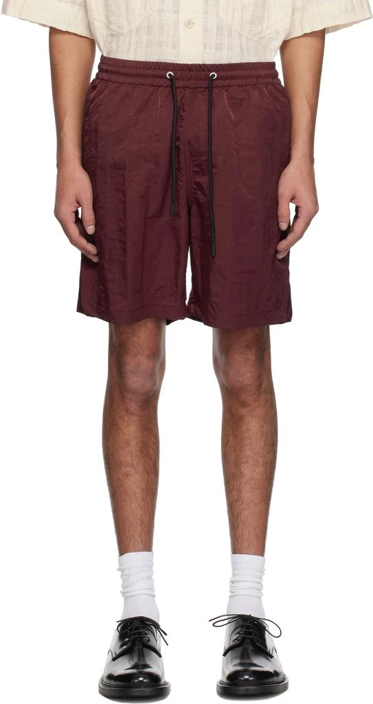 Sunflower Burgundy Mike Shorts 1