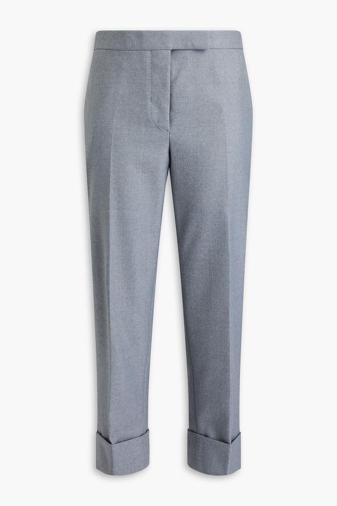 Thom Browne Cropped twill tapered pants