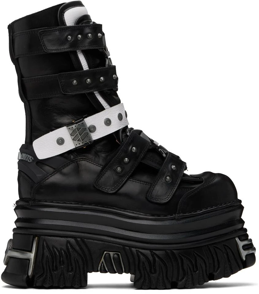 Vetements Black & White New Rock Edition Gamer Boots 1
