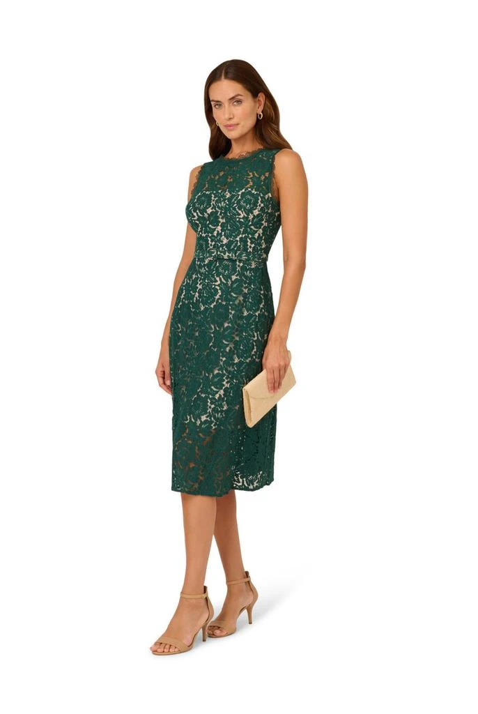 Adrianna Papell Lace midi dress 4