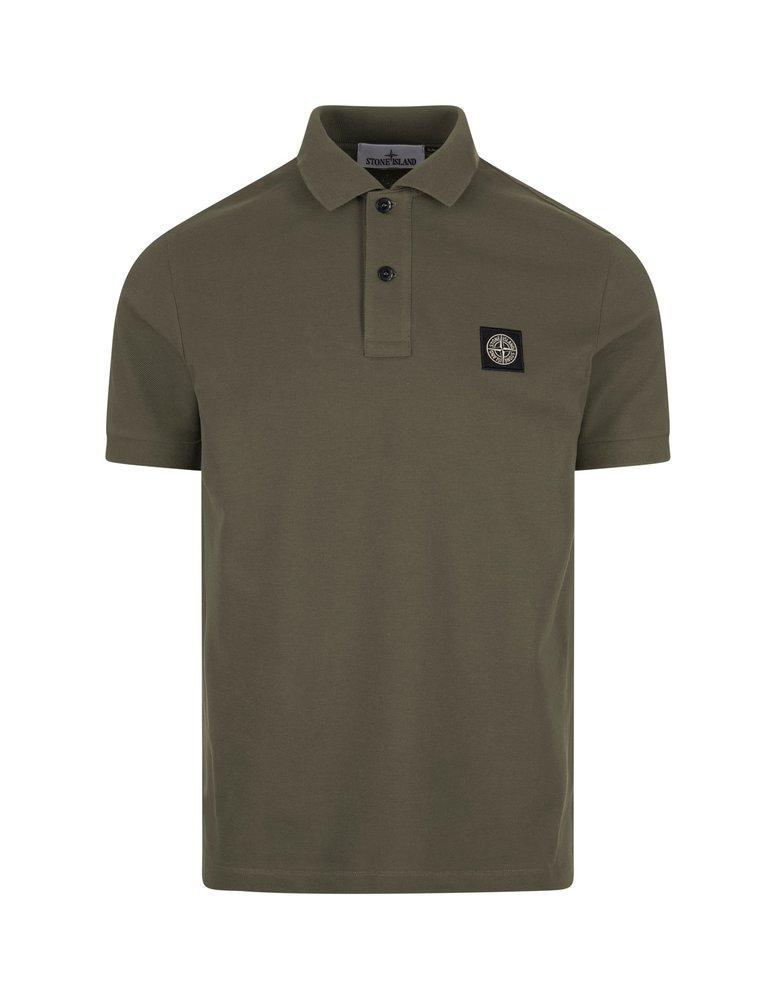 Stone Island Stone Island Logo Patch Polo Shirt