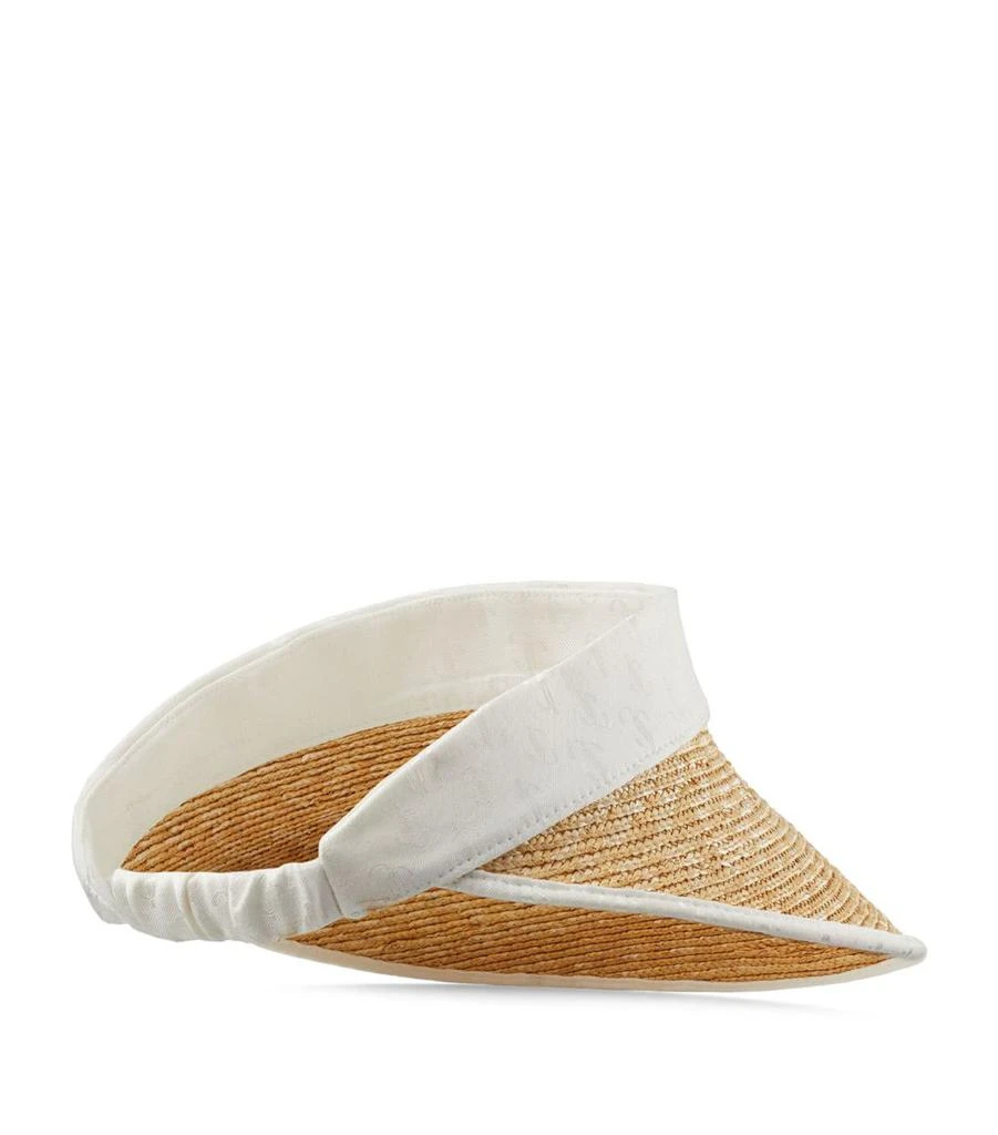 Jimmy Choo Raffia Ondine Visor 3
