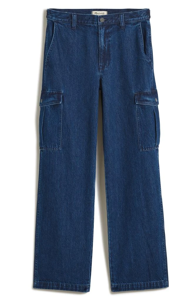 Madewell Low-Slung Straight Cargo Jeans 5