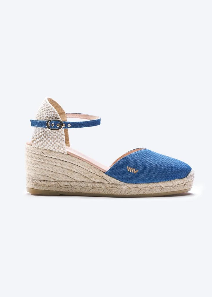 Viscata Reus Limited Edition Canvas Espadrille Wedges 8