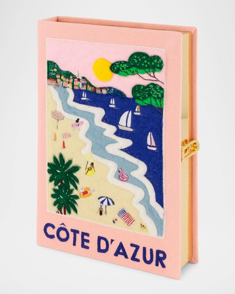 Olympia Le-Tan Cote d'Azur Book Clutch Bag 2