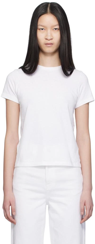 Khaite White 'The Samson' T-Shirt 1