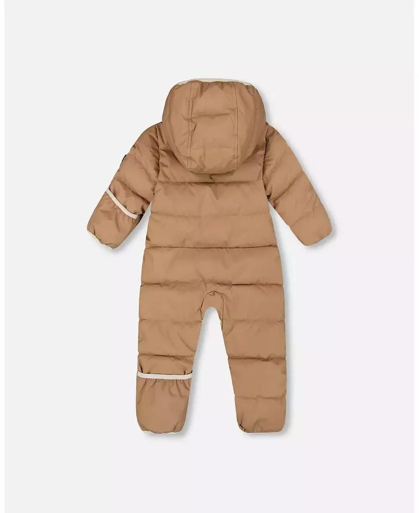 Deux par Deux Baby Unisex One-Piece Baby Cloud Compressible Snowsuit Designed for Car Seat Chanterelle - Baby 3