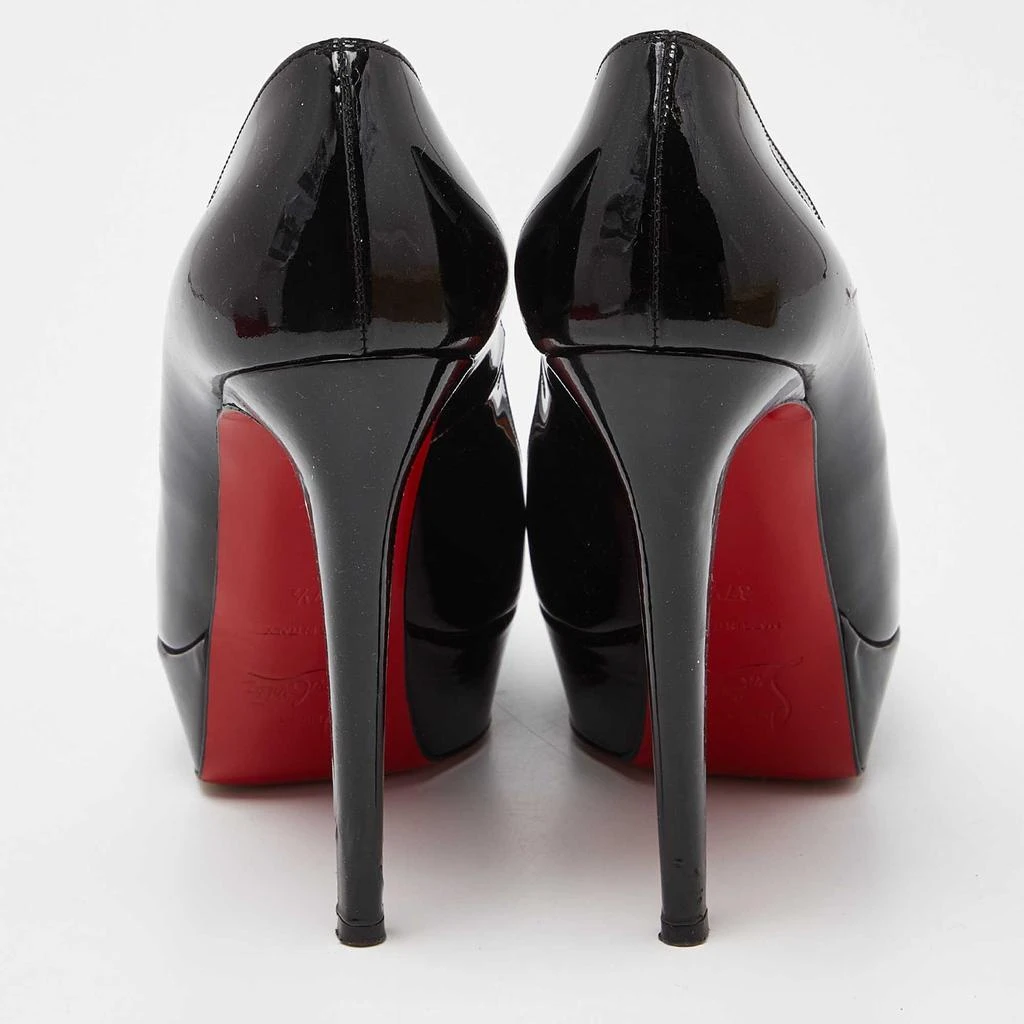 Christian Louboutin Christian Louboutin Black Patent Leather Bianca Pumps Size 37.5 5