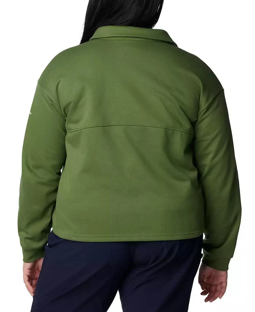 Columbia Plus Size Trek™ Collared Long-Sleeve Top, Created for Macy's 2