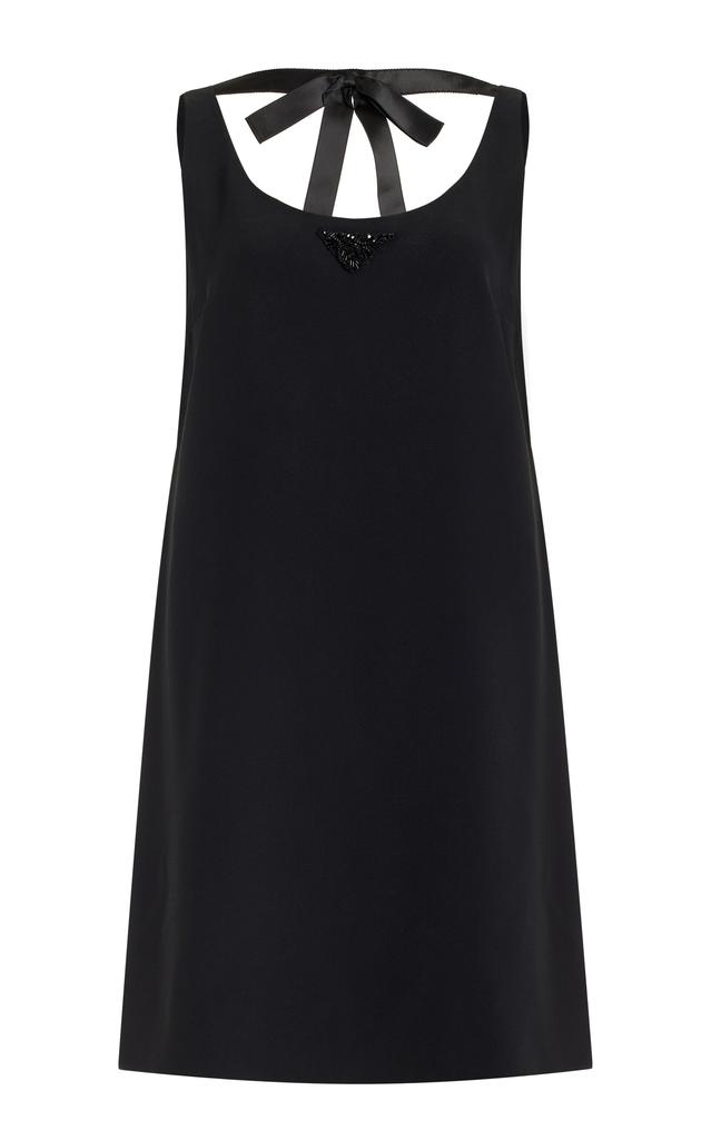 Prada Prada Drawstring-Hem Mini Dress IT-38 - Dresses