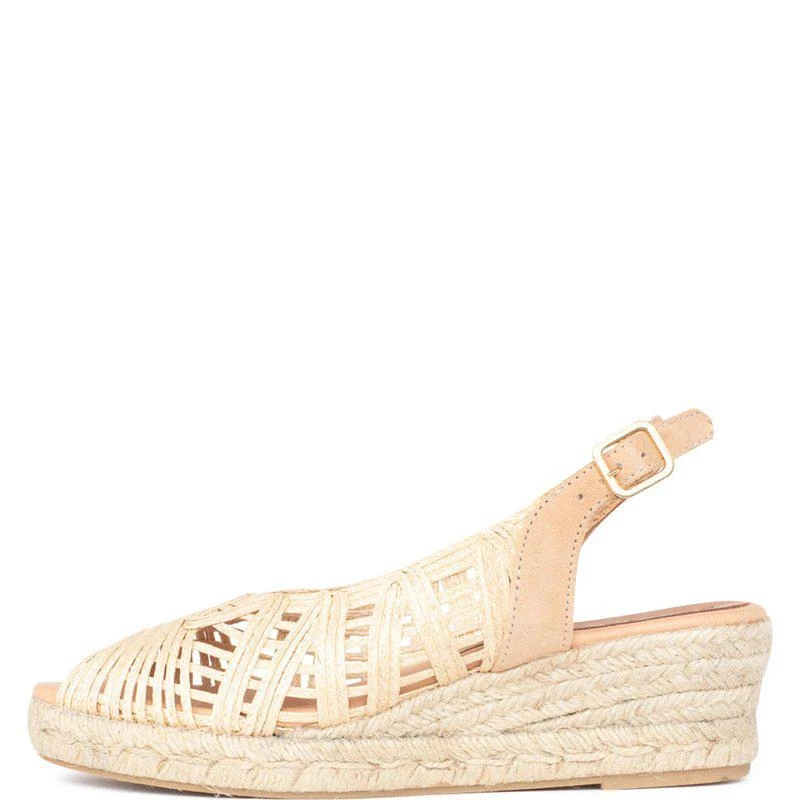 Patricia Green Willow Raffia Peep Toe Espadrille 1