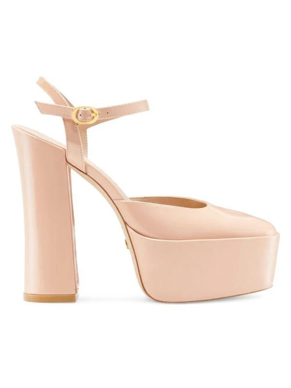 Stuart Weitzman Skyhi Patent Leather Platform Pumps 1