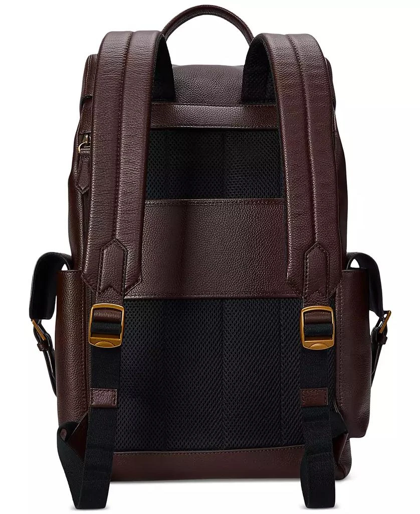 Ralph Lauren Men
s Pebbled Leather Backpack 3