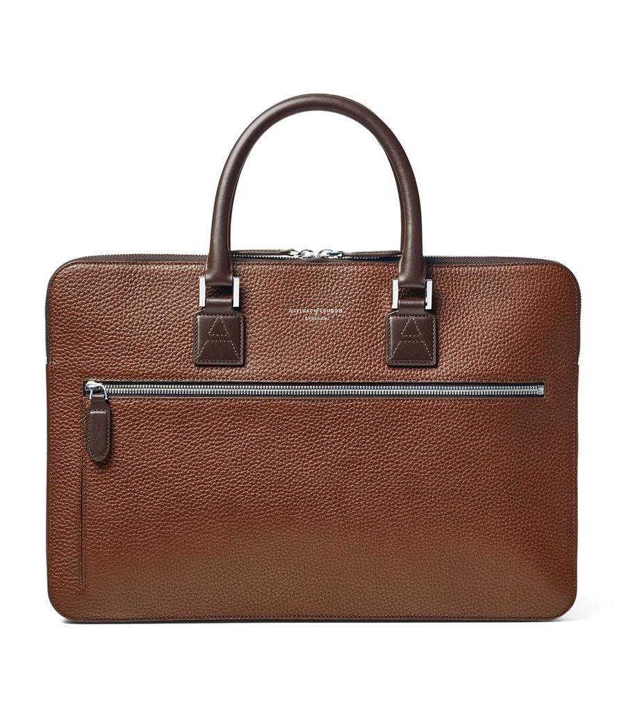 Aspinal of London Leather Connaught Briefcase 1
