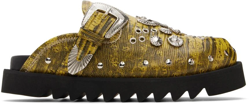 Toga Virilis SSENSE Exclusive Yellow Loafers 1