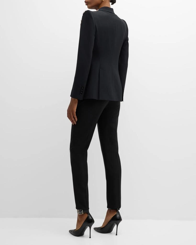 Alexander McQueen Cherry Blossom Crystal Blazer 4