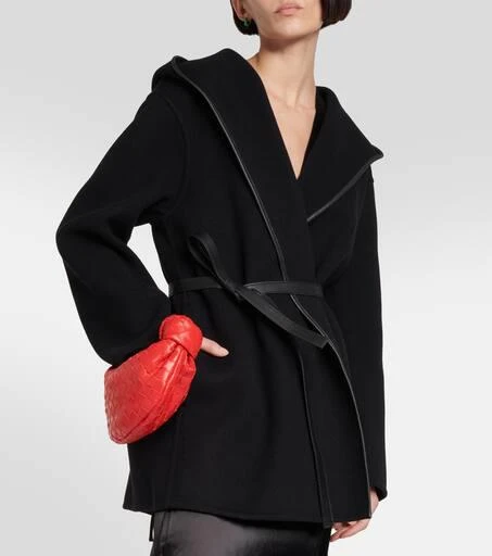 Bottega Veneta Belted wool and cashmere coat 6