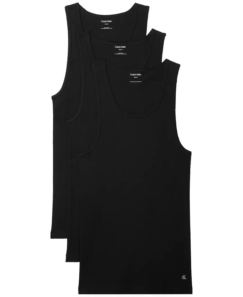 Calvin Klein Men's 3-Pack Cotton Classics Tank Tops 1