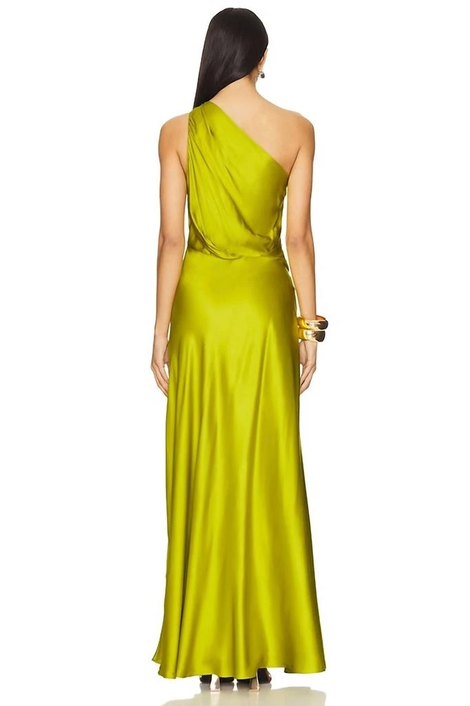 A.L.C. A.L.C. - Aster Satin One Shoulder Gown 3