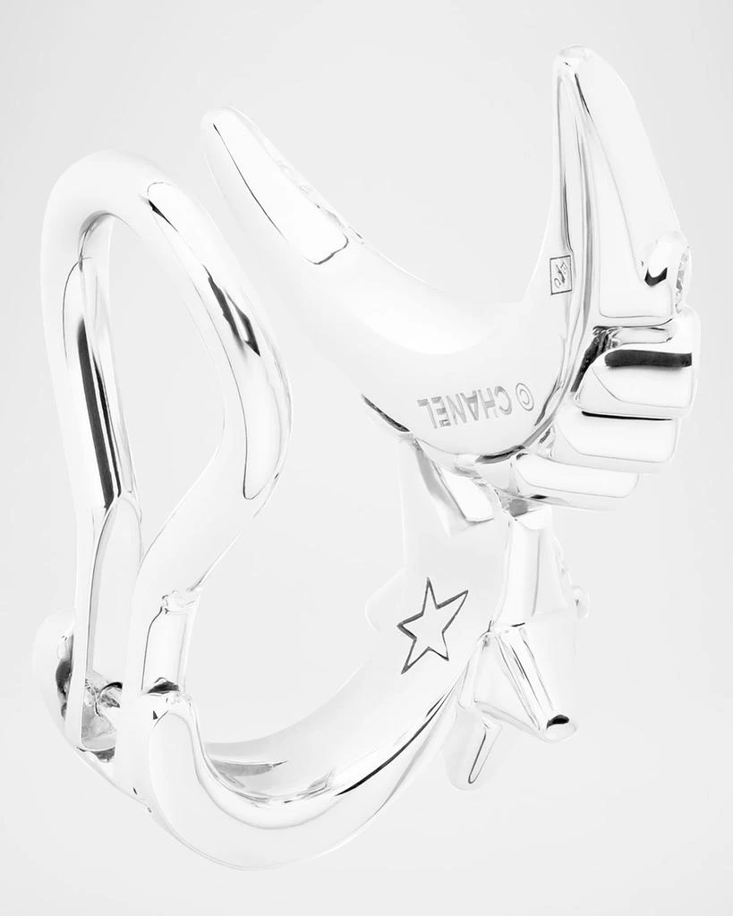 Chanel LUNE SINGLE EARRING 4