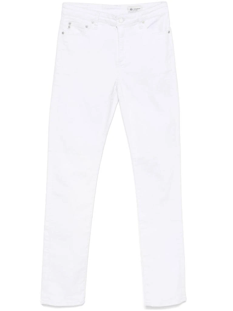 AG AG `Mari` High-Rise Slim Straight Jeans 1