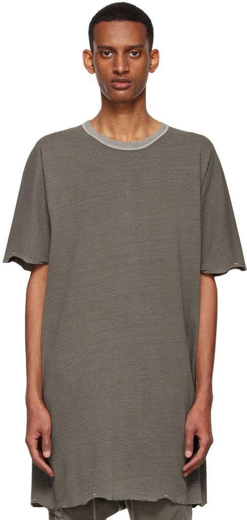 Boris Bidjan Saberi SSENSE Exclusive Gray Cotton T-Shirt