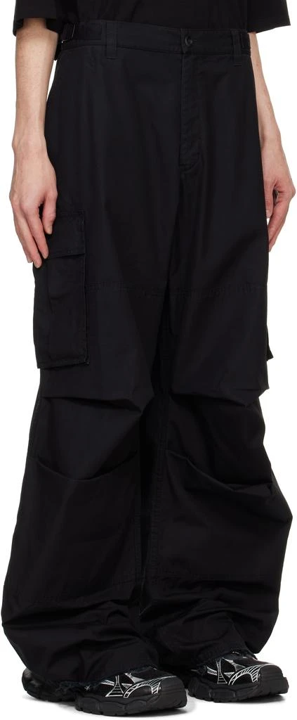 032c Black "Overtime" Cargo Pants 2
