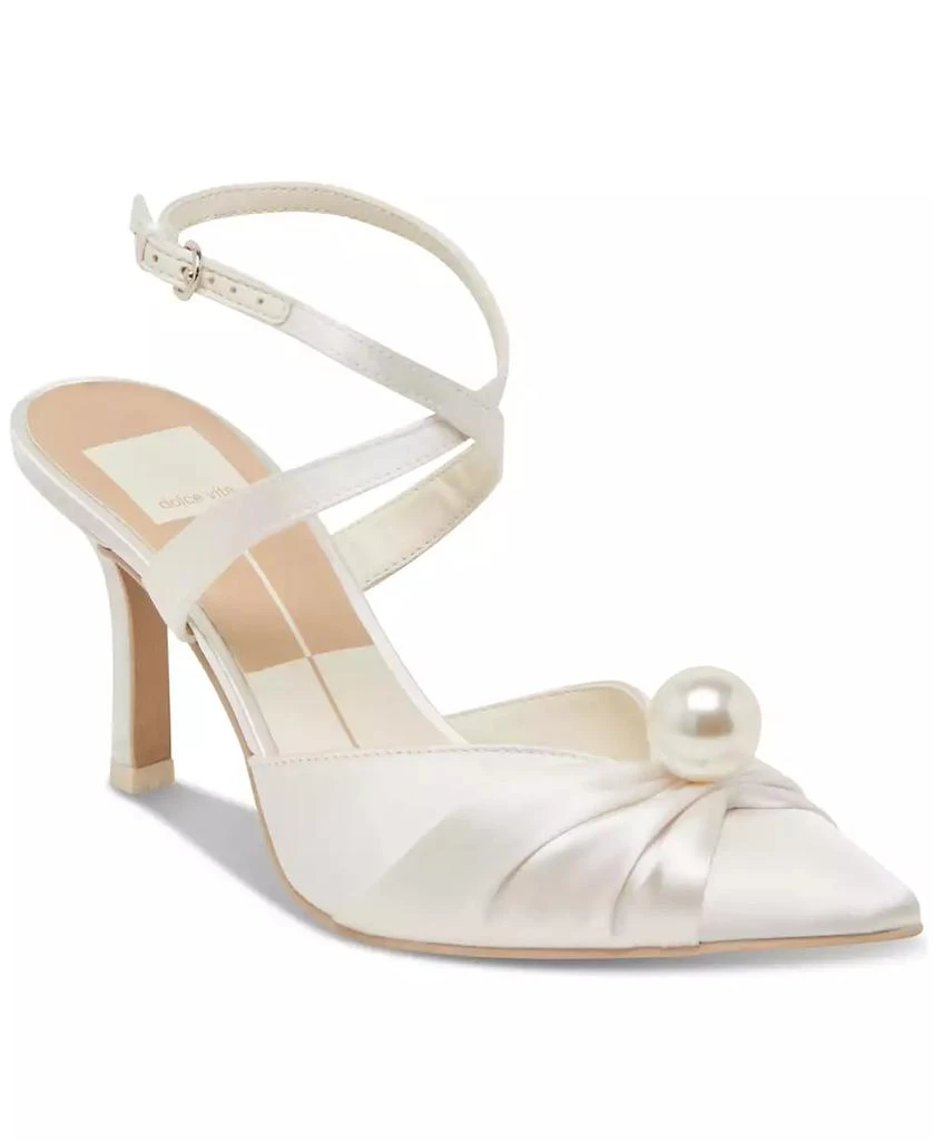 Dolce Vita Women's Kaysey Pointed-Toe Pearl Pumps 1