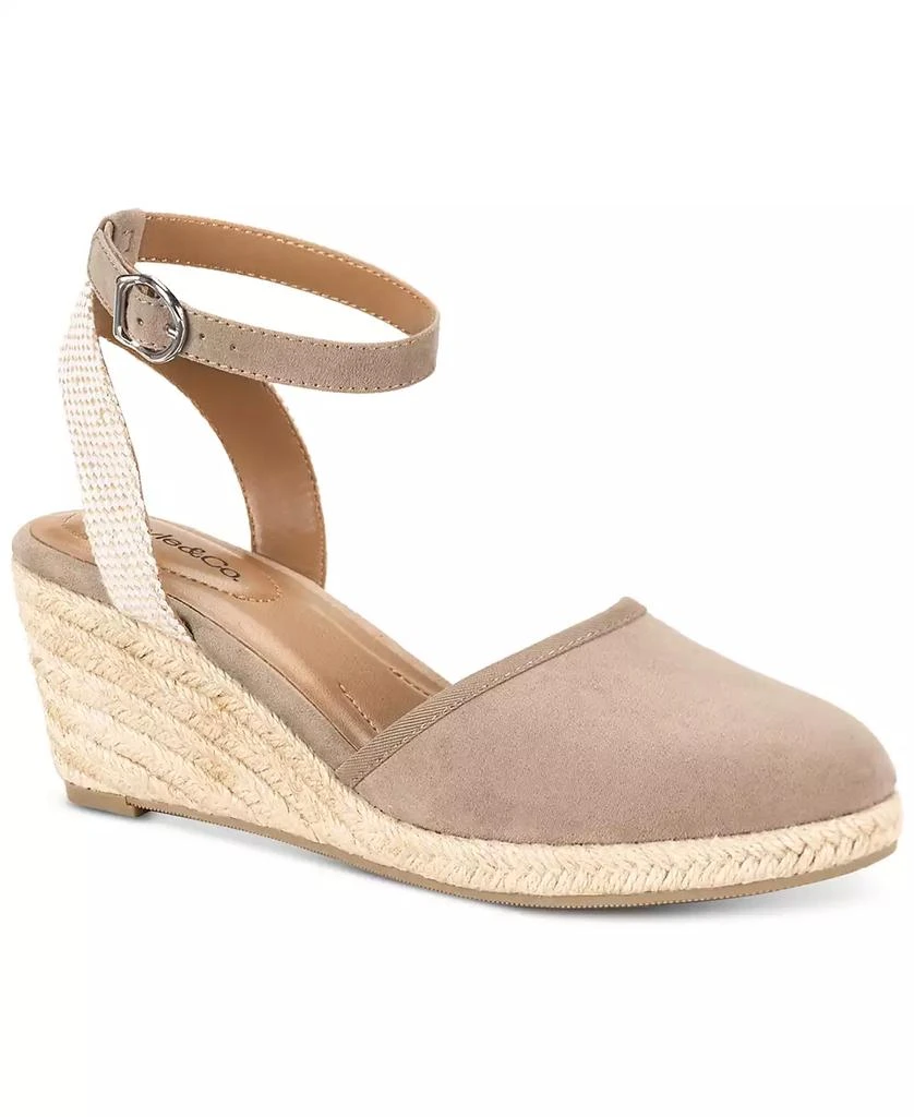 Style & Co Women's Mailena Wedge Espadrille Sandals, Created for Macy's 1