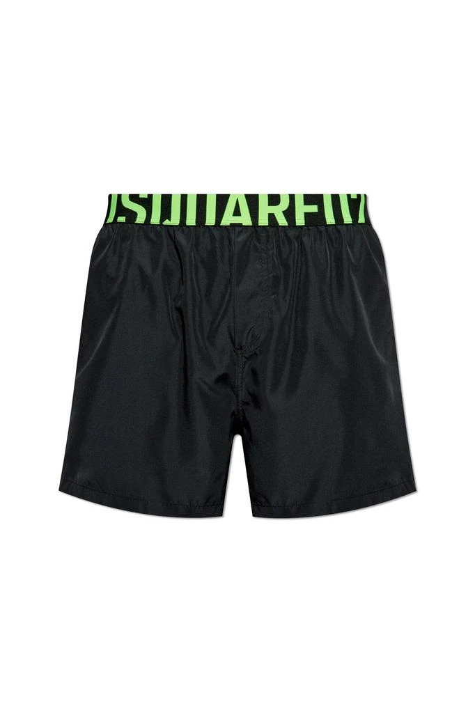 DSQUARED2 Dsquared2 Logo Waist Midi Swim Boxer Shorts 1