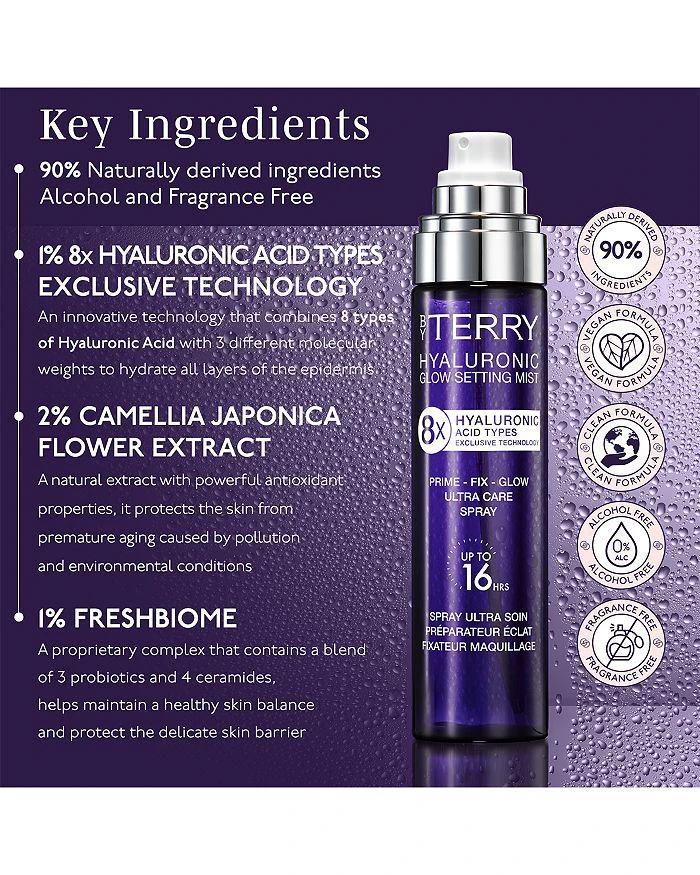 BY TERRY Hyaluronic Glow Setting Mist 3.4 oz. 2