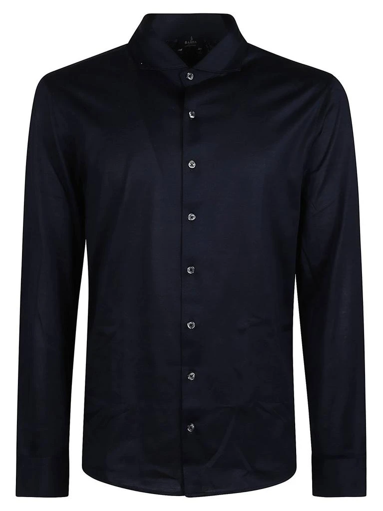 Barba Barba Straight Hem Buttoned Shirt 1