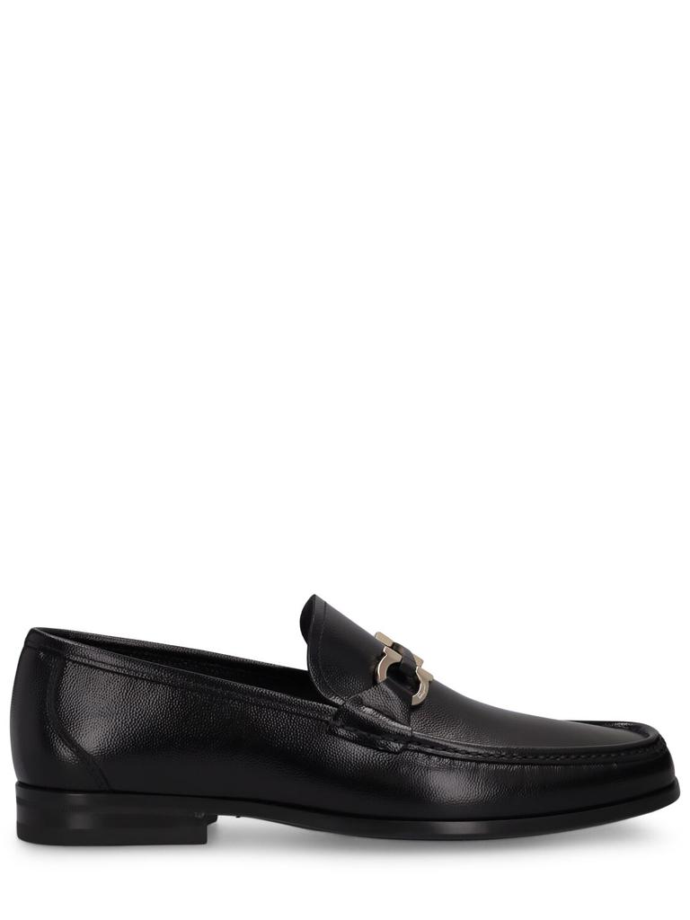 FERRAGAMO Grandioso Leather Loafers