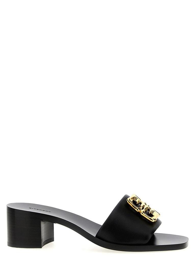 Givenchy GIVENCHY - Stitch Leather Sandals - Shoes - Free