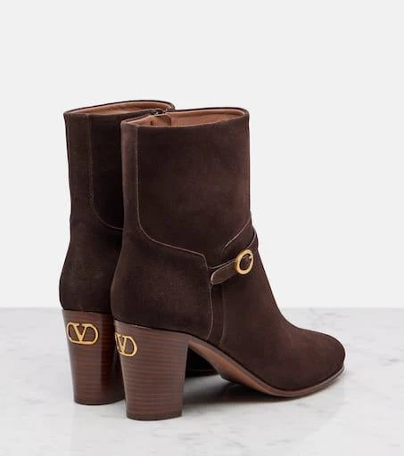 Valentino Pattie 75 suede ankle boots 2