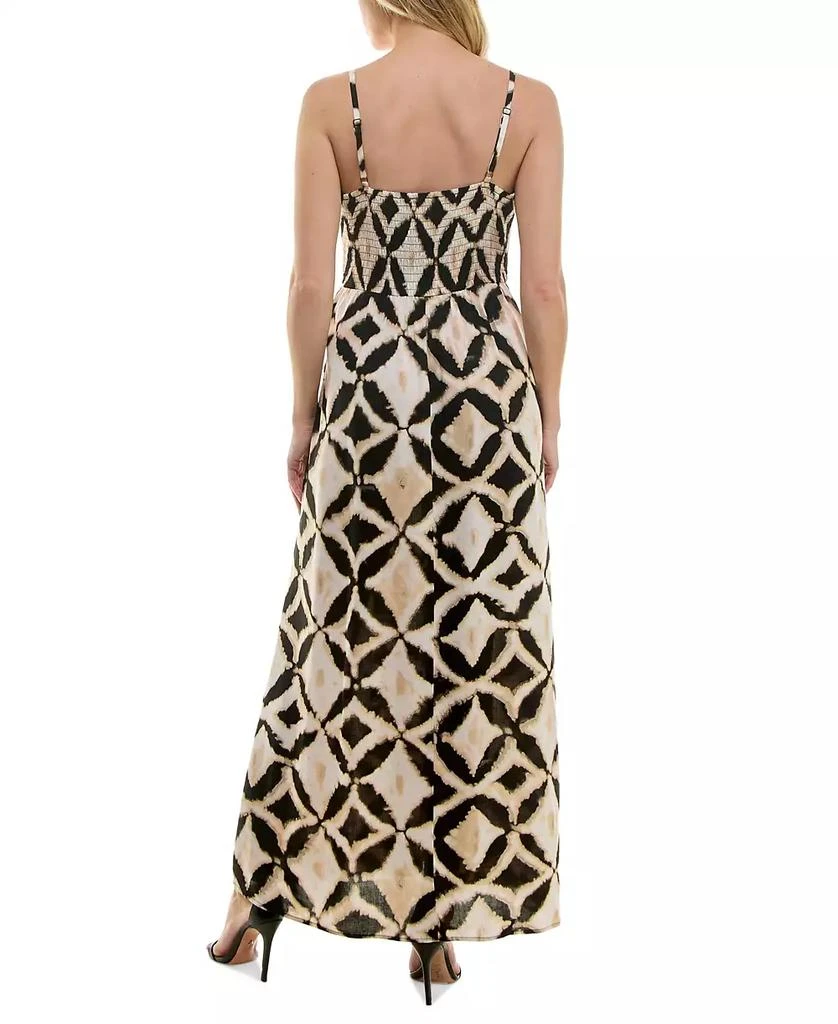 As U Wish Juniors' Square-Neck Sleeveless Maxi Dress 2