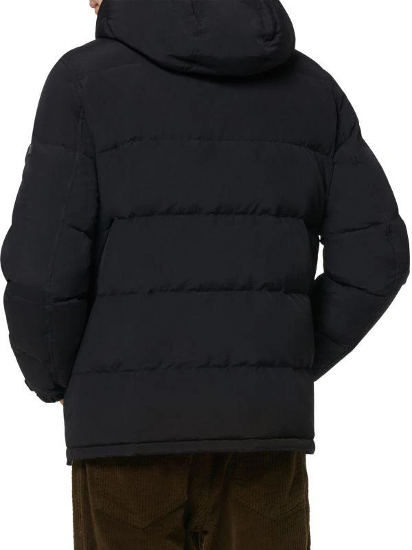 Andrew Marc Hubble Faux Shearling Hooded Crinkle Down Jacket 2