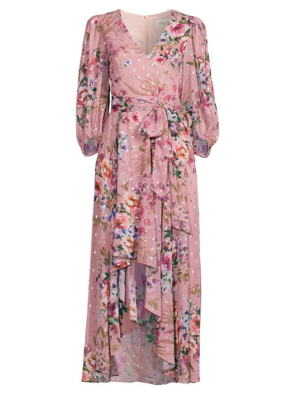 Eliza J High Low Floral Midi Dress 4