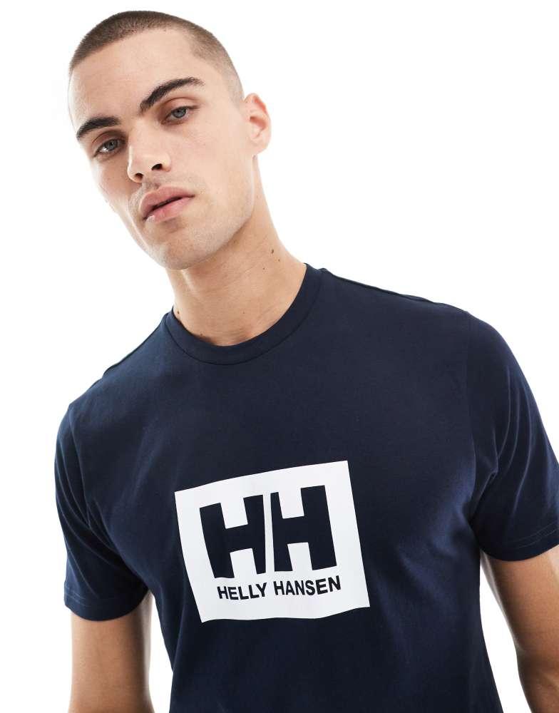 Helly Hansen Helly Hansen Hh box t-shirt in navy
