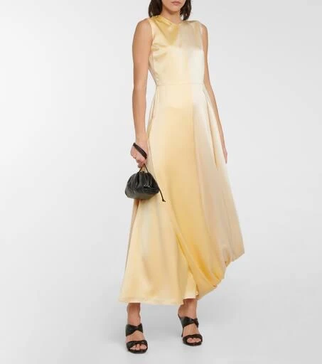 ROKSANDA Nara silk satin midi dress 2