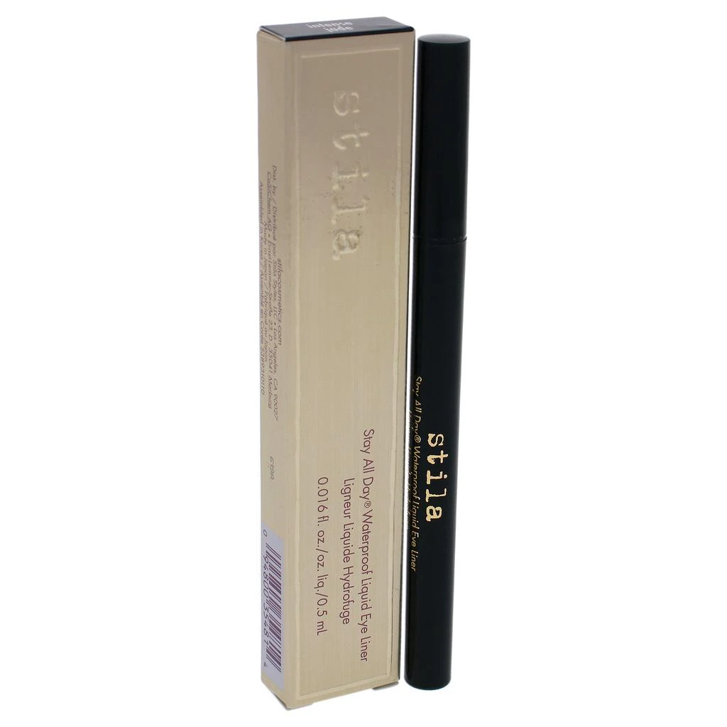 Stila Stay All Day Waterproof Liquid Eye Liner - Intense Jade by Stila for Women - 0.016 oz Eyeliner 4