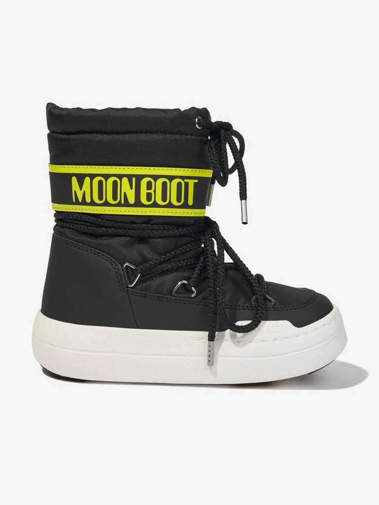 Moon Boot Moon Boot Kids JR Park Boots in Black 1