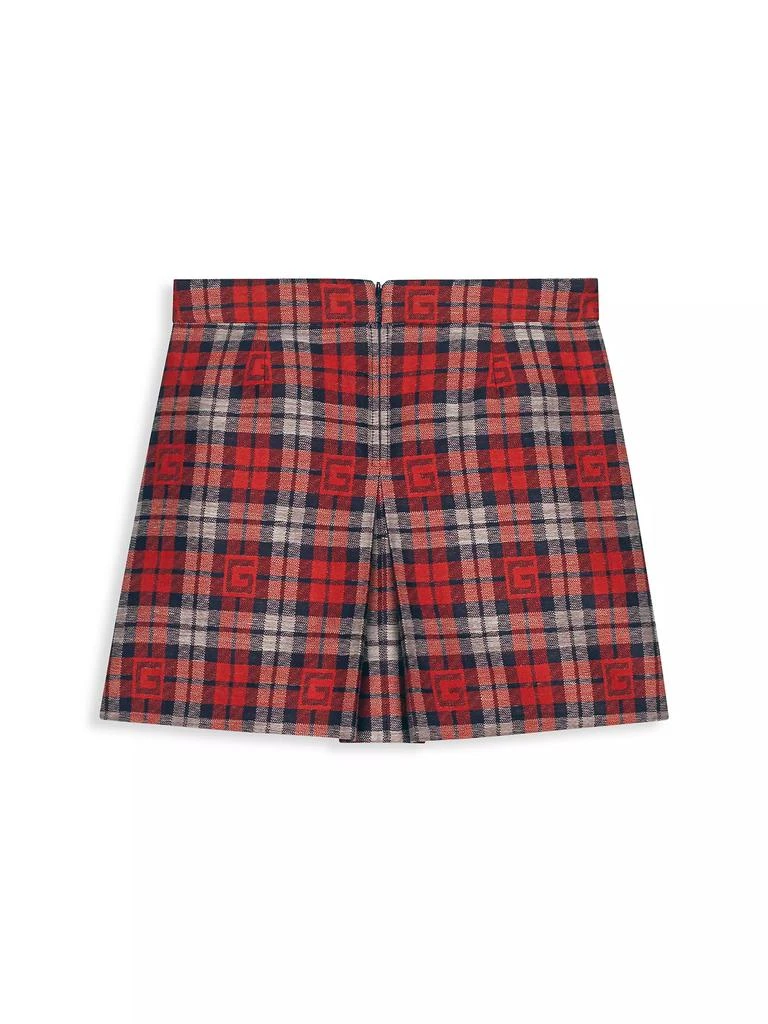 Gucci Little Girl's & Girl's Plaid Skirt 3