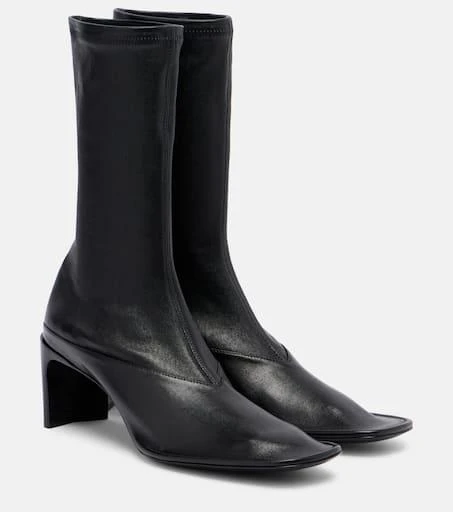 Jil Sander Trunk leather mid-calf boots 1