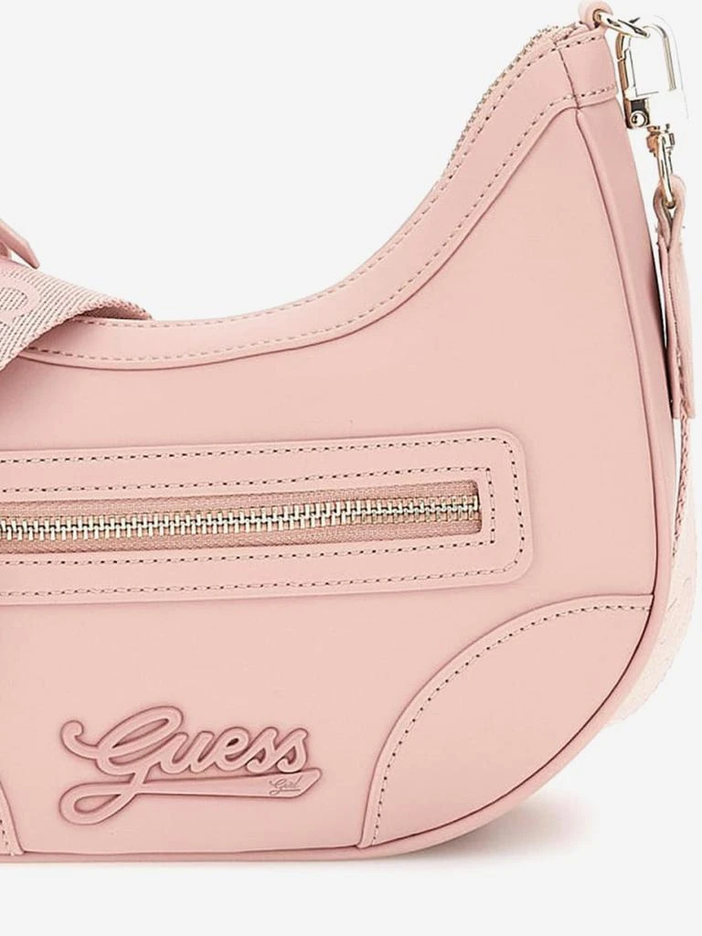 GUESS Guess Girls Logo Shoulder Bag in Pink (23cm) 3