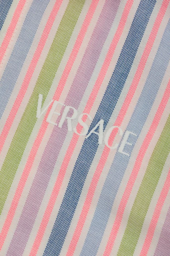 Versace Shirt with stripe pattern 4